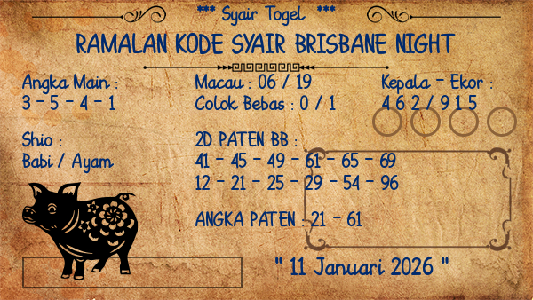 Prediksi Brisbane Night