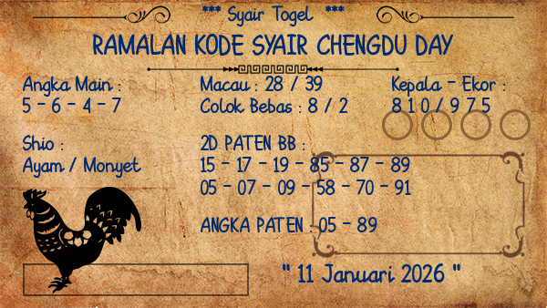 Prediksi Chengdu Day