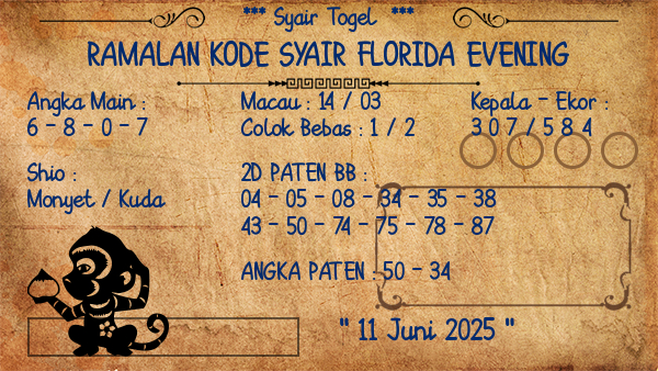 Prediksi Florida Evening