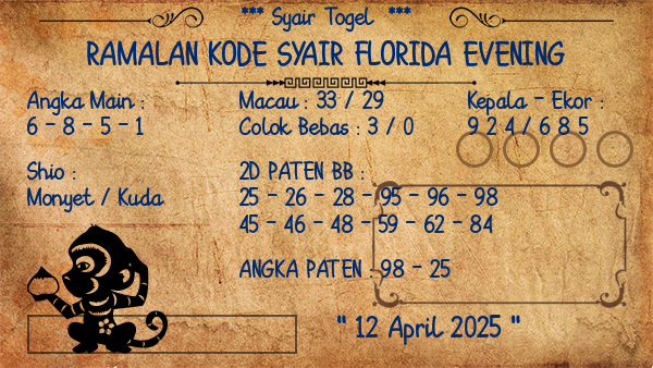 Prediksi Florida Evening