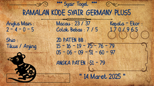 Prediksi Germany Plus5