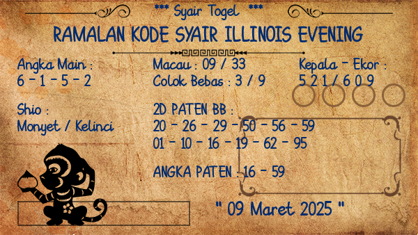 Prediksi Illinois Evening