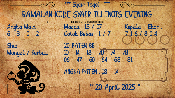 Prediksi Illinois Evening