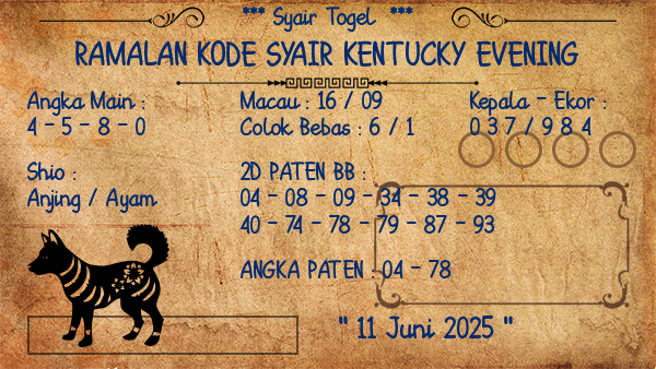 Prediksi Kentucky Evening