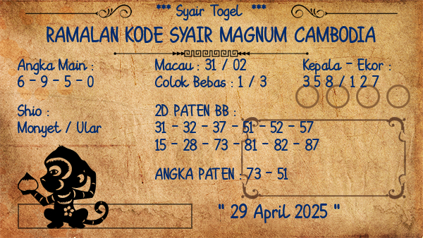 Prediksi Magnum Cambodia