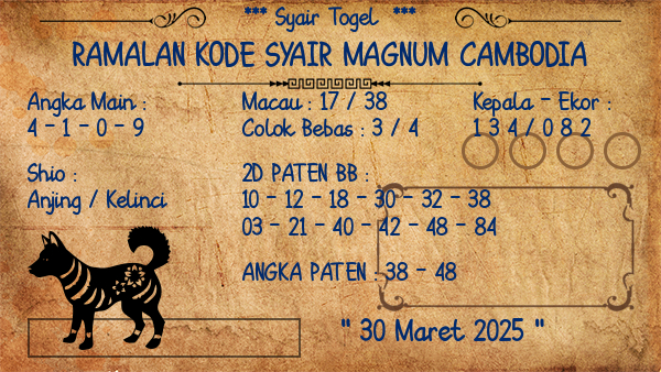 Prediksi Magnum Cambodia