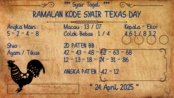 Prediksi Texas Day