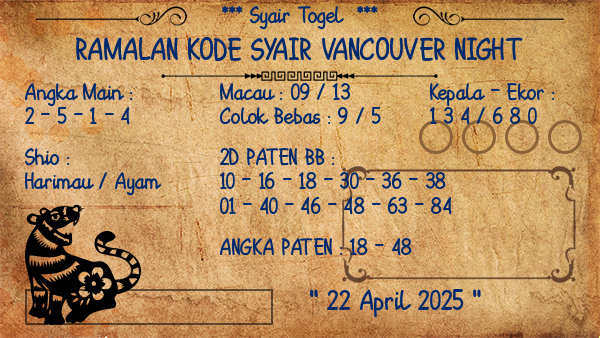 Prediksi Vancouver Night