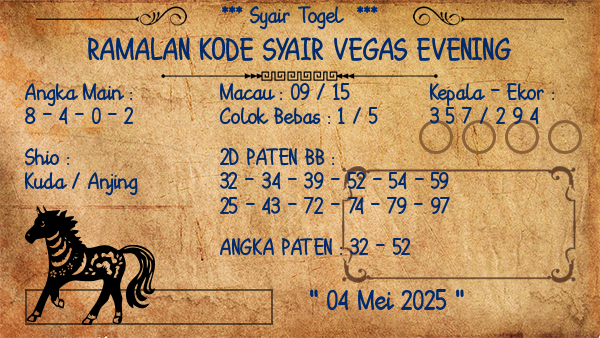 Prediksi Vegas Evening