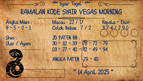 Prediksi Vegas Morning