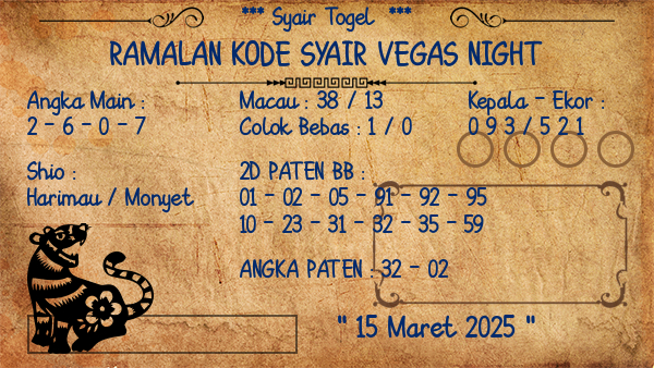 Prediksi Vegas Night