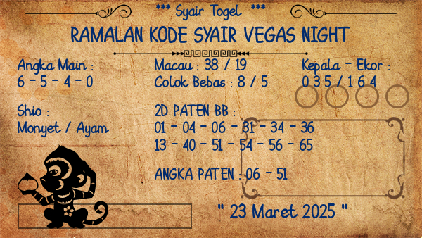 Prediksi Vegas Night